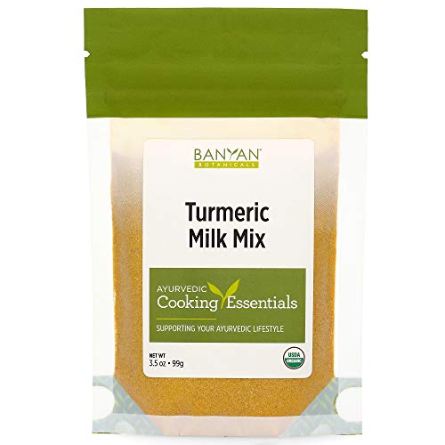 Banyan Botanicals Turmeric Milk Mix – Organic Turmeric Latte Mix