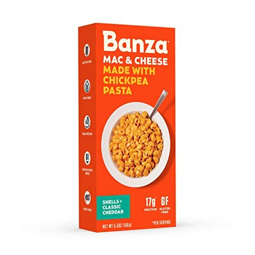 Banza Chickpea Mac &Amp; Cheese, Shells &Amp; Cheddar