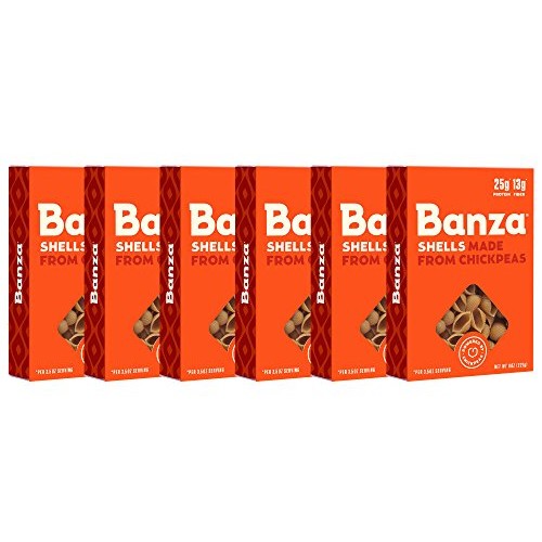 Banza Chickpea Pasta, Shells, 8 Oz