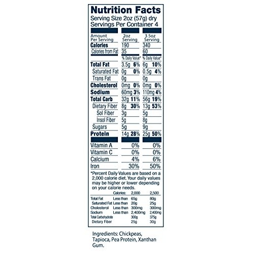 Banza Chickpea Pasta, Shells, 8 Oz