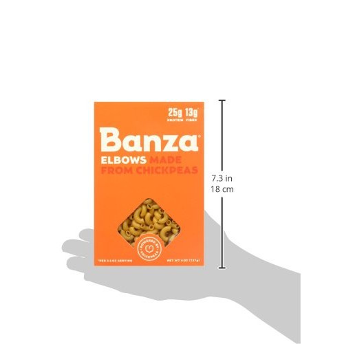 Banza Chickpea Pasta, Variety Pack 2 Penne/2 Rotini/2 Shells -