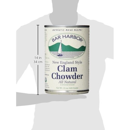 Bar Harbor Chowder, New England Clam, 15 Ounce Pack Of 6