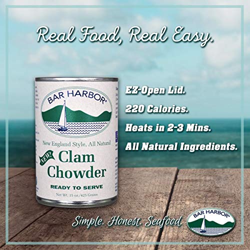 Bar Harbor Chowder, New England Clam, 15 Ounce Pack Of 6