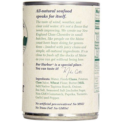 Bar Harbor New England Clam Chowder, 15 Ounce