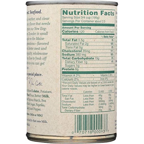 Bar Harbor Soup Chowder Lobster &Amp; Corn, 15 Ounce