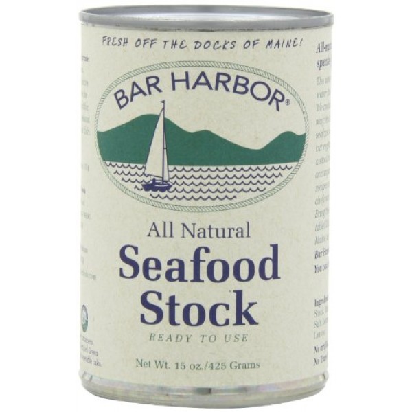 Bar Harbor Stock, Seafood, 15 Ounce Pack of 6