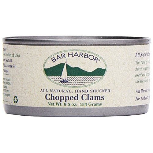 Bar Harbor Clams, All Natural Chopped, 6.5 Ounce Pack Of 12