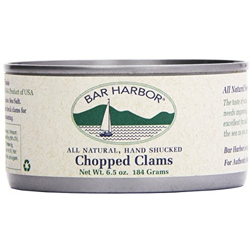 Bar Harbor Clams, All Natural Chopped, 6.5 Ounce Pack Of 12