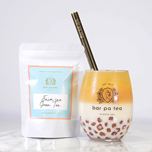 Premium Bubble Tea Kit, Jasmine &Amp; Oolong Green Tea Gift Set Dyl