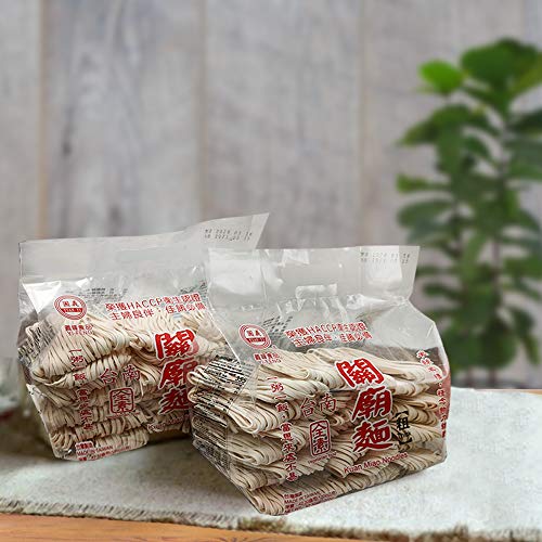 Traditional Hand-Made Taiwanese Thin Wide Dried Somen Noodles Ve