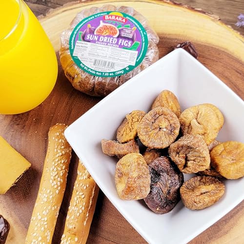 Baraka Dried Figs No Sugar Added All Natural High Fiber Vegan Dr...
