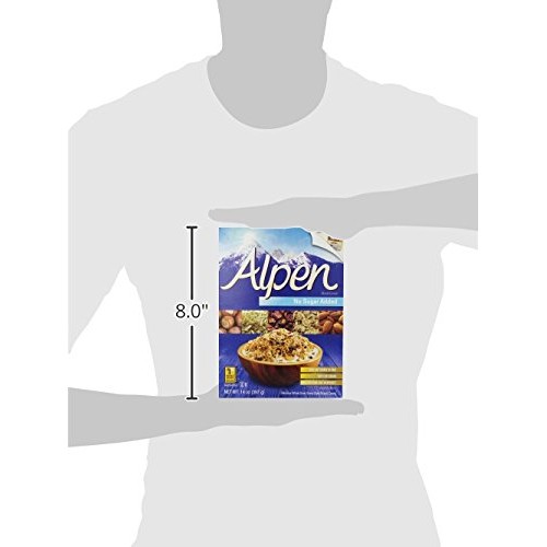 Alpen Cereal, No Sugar Added, 14 Ounce