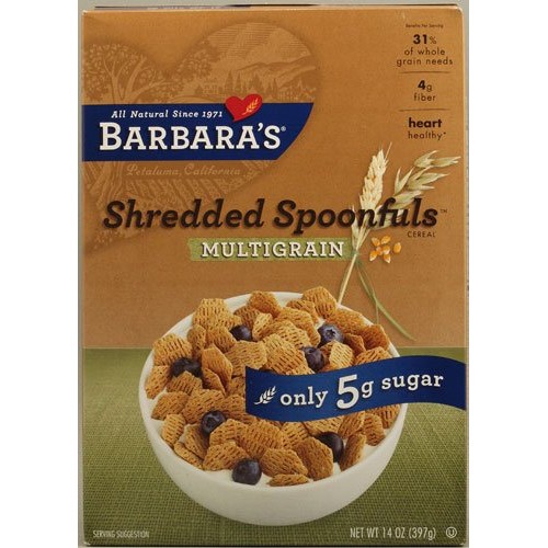 Barbaras Cereal Multigrain Spoonfuls Orig, 14 Oz Pack Of 3
