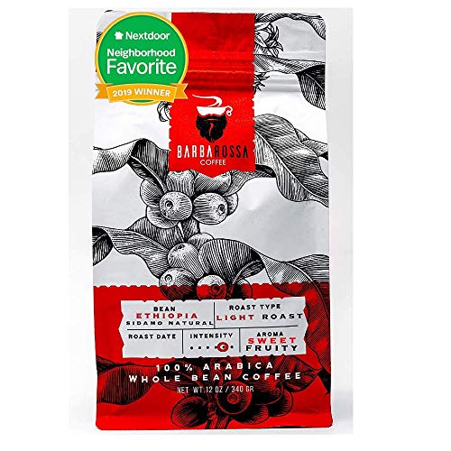 Barbarossa Ethiopian Sidamo Coffee -Natural Premium Quality Hand