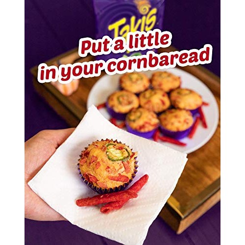 Takis Fuego Hot Chili Pepper &Amp; Lime Tortilla Chips 12 Pack - 2