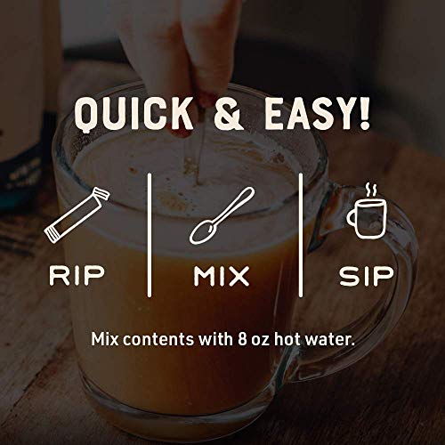 Bare Bones Bone Broth Instant Powdered Mix, Variety Pack, 8 Chic...