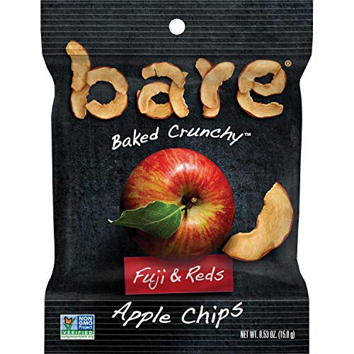 Bare Natural Apple Chips, Fuji &Amp; Reds, Gluten Free + Baked, Snac