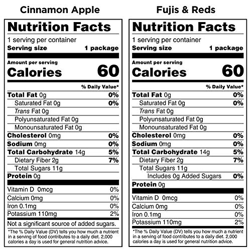 Bare Baked Crunchy Apples Fruit Snack Pack, Gluten Free, Fuji &Amp;