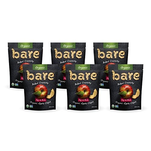 Bare Baked Crunchy Organic Apple Chips, Fuji &Amp; Reds, Gluten Free