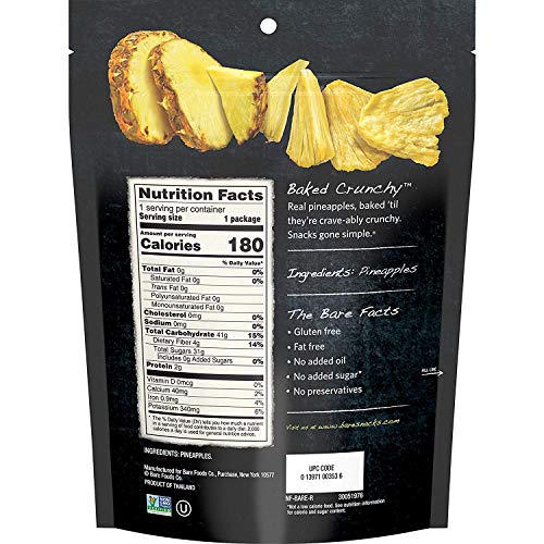 Bare Bare Fruit Snack Pack, Gluten Free Snacks, 1.6Oz, 6 Count