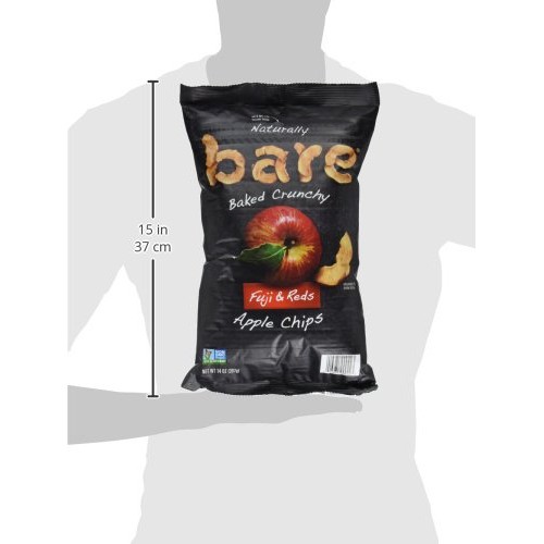 Bare Natural Apple Chips, Fuji &Amp; Reds, Gluten Free + Baked, Fami