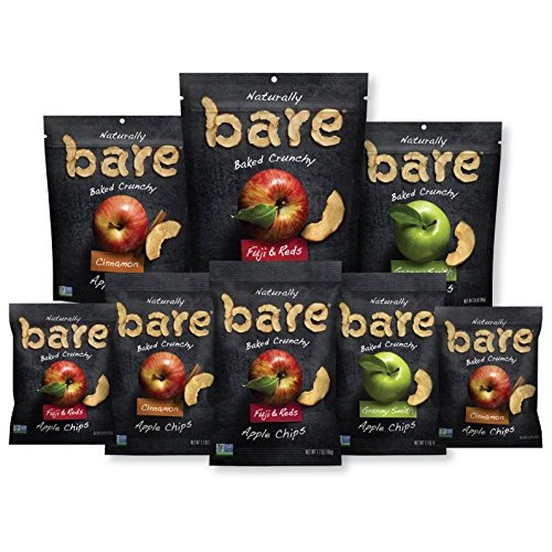 Bare Natural Apple Chips, Fuji &Amp; Reds, Gluten Free + Baked, Fami