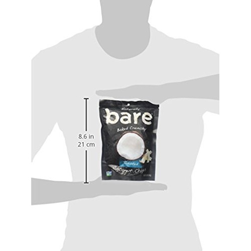 Bare Snacks Toasted Coconut Chips, 3.3 Oz Bare Snacks Toasted Coconut Chips, 3.3 Oz