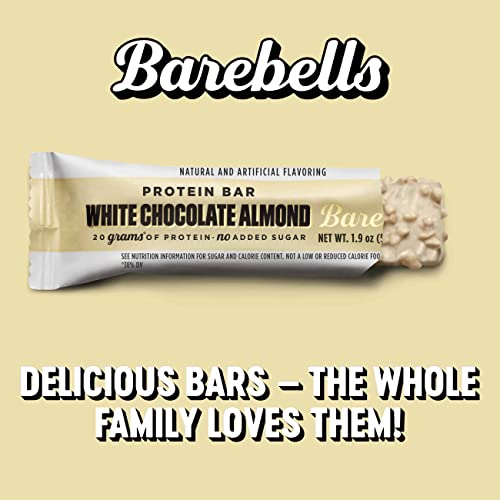 Barebells Protein Bars White Chocolate Almond - 12 Count, 1.9oz ...