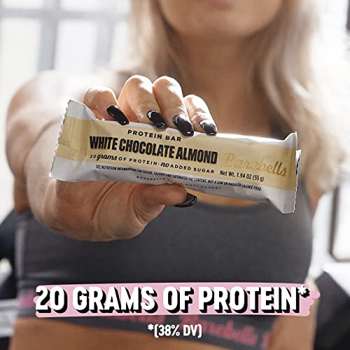 Barebells Protein Bars White Chocolate Almond - 12 Count, 1.9oz ...