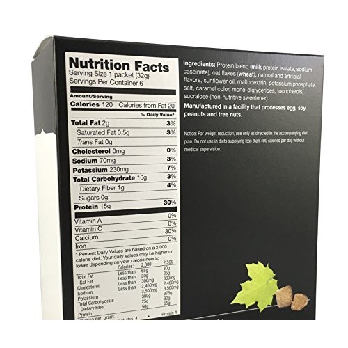 Bariatric Food Direct Maple Brown Sugar Oatmeal Mix