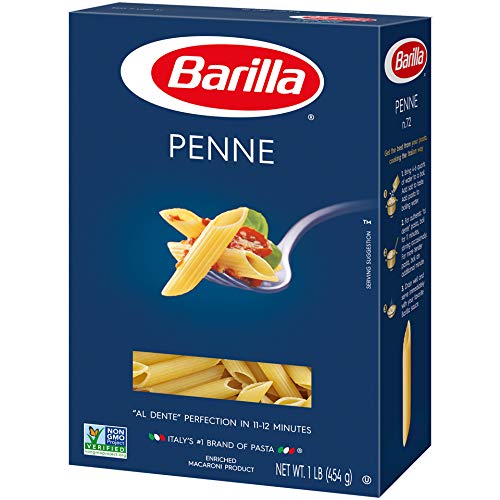Barilla Pasta, Penne, 16 Ounce Pack Of 12