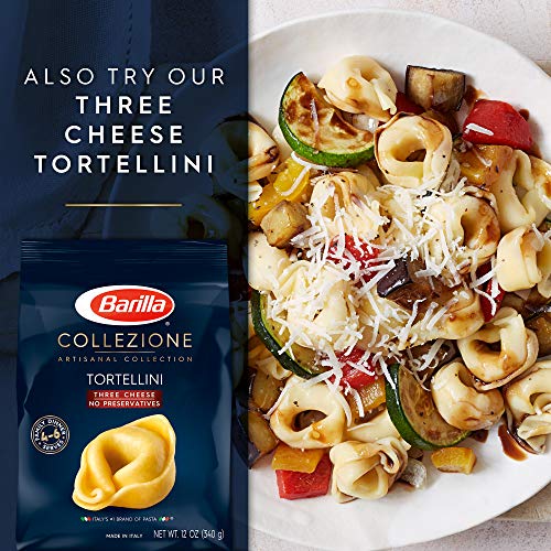Barilla Collezione Pasta, Cheese And Spinach Tortellini, 12 Ounce