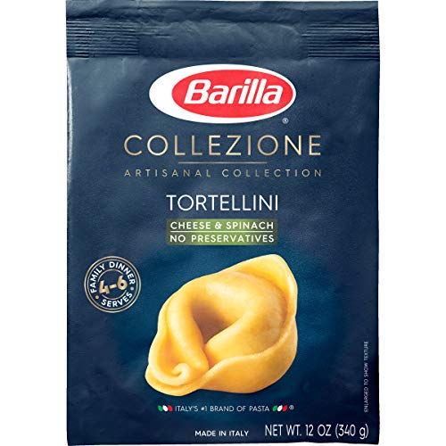 Barilla Collezione Pasta, Cheese &Amp; Spinach Tortellini, 12 Ounce