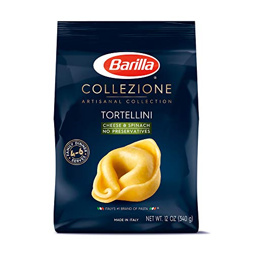 Barilla Collezione Pasta, Cheese And Spinach Tortellini, 12 Ounce