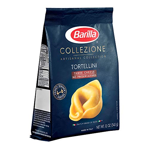 Barilla Collezione Pasta, Three Cheese Tortellini, 12 Ounce