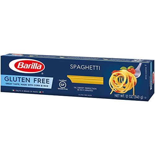 Barilla Gluten Free Pasta, Spaghetti, 12 Ounce Pack Of 12
