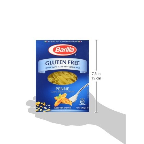 Barilla Gluten Free Penne Pasta, 12 Ounce Boxes Pack Of 3