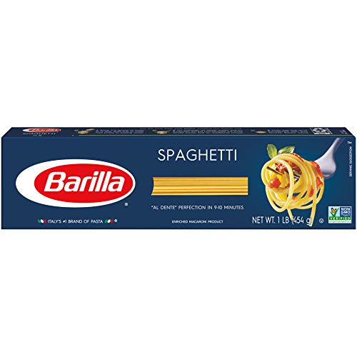 Barilla Pasta, Spaghetti, 16 Ounce Pack Of 8