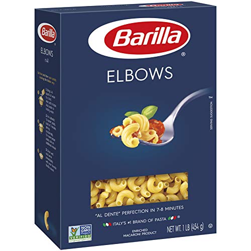 Barilla Pasta, Elbows, 16 Ounce Pack Of 16