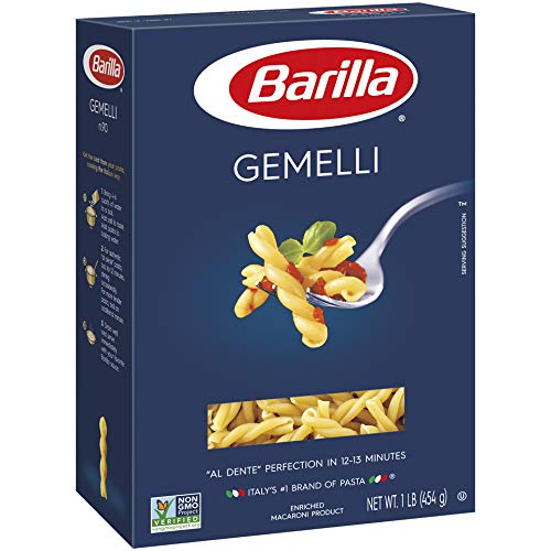 Barilla Pasta, Gemelli, 16 Ounce Pack Of 16