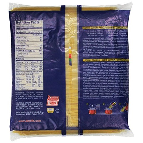 Barilla Pasta, Linguine, 160 Ounce
