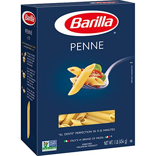 Barilla Pasta, Penne, 16 Ounce Pack Of 4