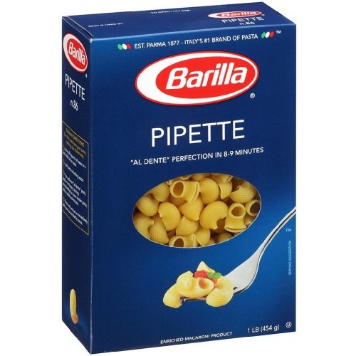 Barilla Pasta, Pipette, 16 Ounce