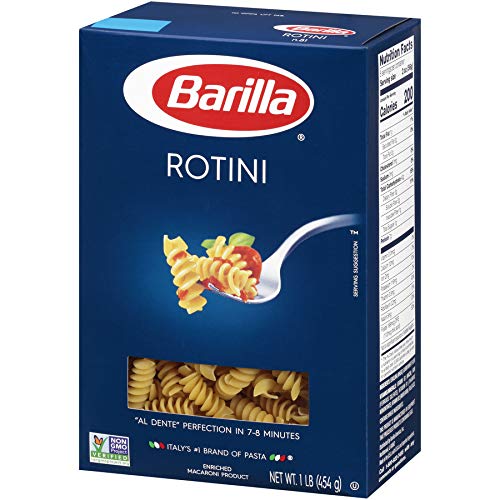Barilla Pasta, Rotini, 16 Ounce Pack Of 12