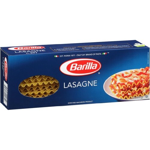 Barilla Pasta, Wavy Lasagne, 16 Ounce Pack Of 12