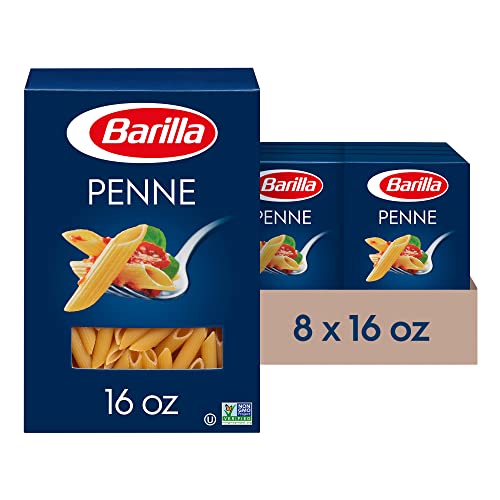 Barilla Pasta, Penne, 16 Ounce Pack Of 8