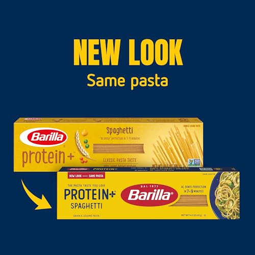 BARILLA Protein+ Plus Spaghetti Pasta, 14.5 Ounce Pack of 20...