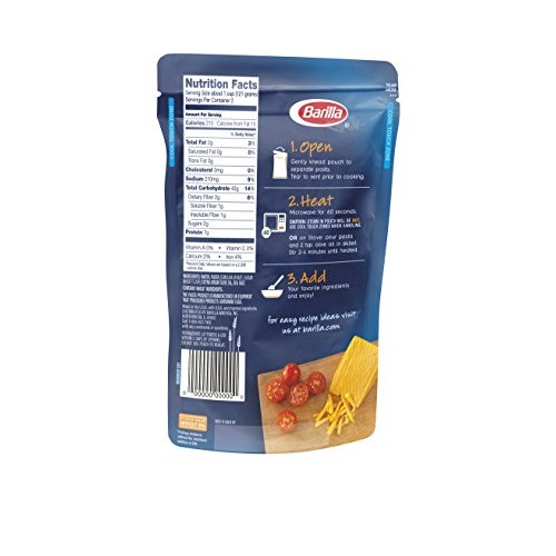 Barilla Ready Pasta, Elbows Pasta, 8.5 Ounces Pack Of 6