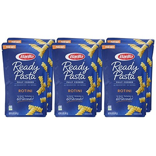 Barilla Ready Pasta, Rotini Pasta, 8.5 Ounces Pack Of 6