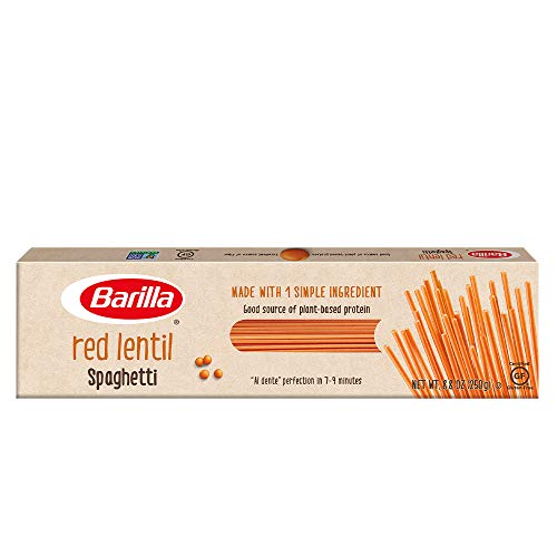 Barilla Red Lentil Spaghetti, 8.8 Ounce - Plant Based Protein Pa